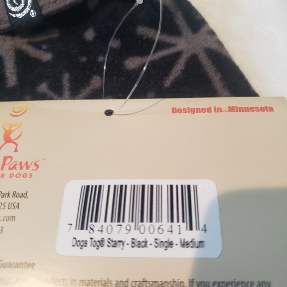 NWT UltraPaws Doga Tog Starry Black Fleece - Picture 6 of 6